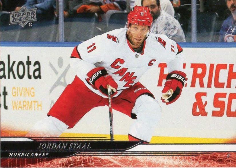 JORDAN STAAL 24-25 UD Hockey Serie2