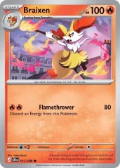 Braixen 012/086  Chaos Rising