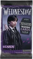 Sběratelské karty Wednesday – balíček obsahující 6 karet