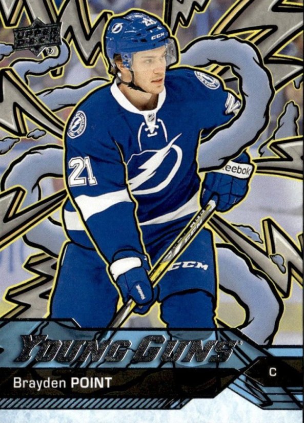 BRAYDEN POINT 24-25 UD Hockey Série2 Young Guns Renewed