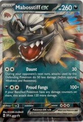 Pokémon Jumbo karta – Mabosstiff ex