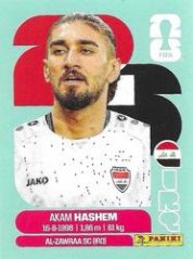 AKAM HASHIM 2026 Panini FIFA World Cup Stickers