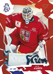 PETR KVÁČA 2026 Hokejové Česko SportZoo Scarlet Red