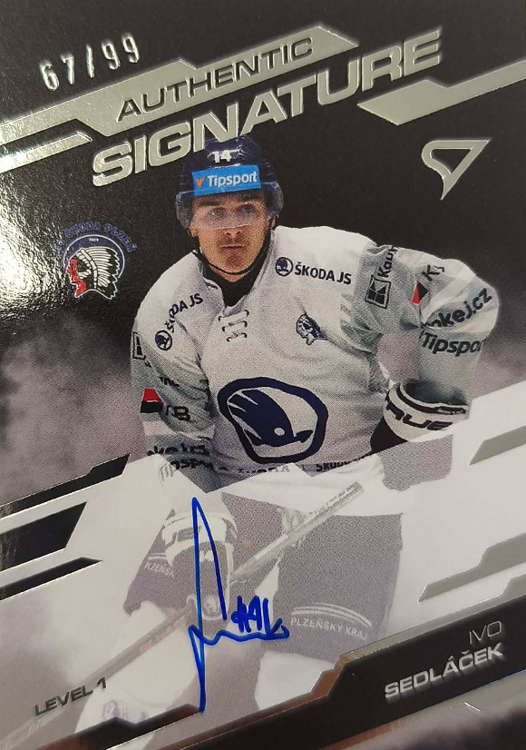 IVO SEDLÁČEK SportZoo 2025-26 I.serie Authentic Signature Level 1