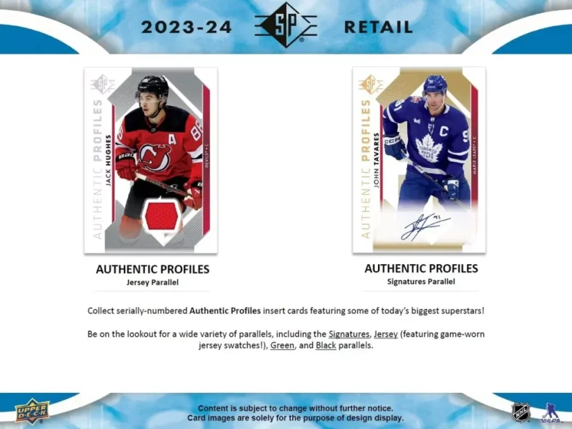 2023-24 Upper Deck SP Hockey Blaster Box