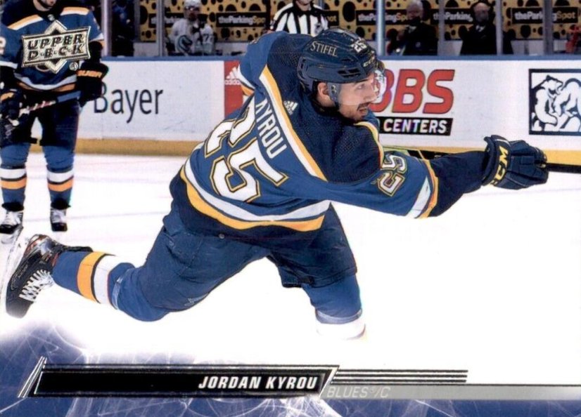 JORDAN KYROU 22-23 UD Hockey Serie1