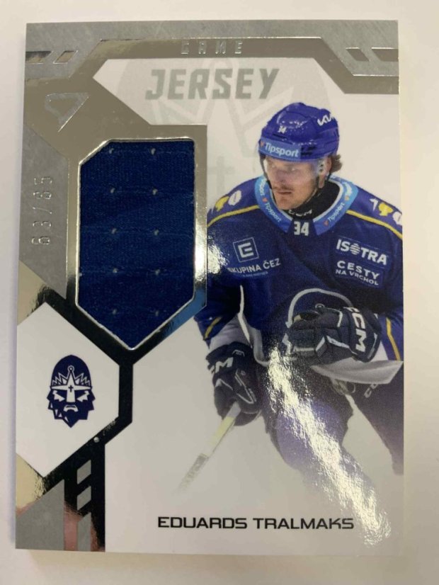 EDUARDS TRALMAKS 24-25 SportZoo Série2 Tipsport ELH Game Jersey 63/85