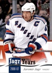 JAROMÍR JÁGR 18-19 UD Ser. 1 YEARS - JJ16