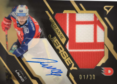 JAKUB LAUKO 25-26 SportZoo Série2 Tipsport ELH GAME JERSEY AUTO 01/30