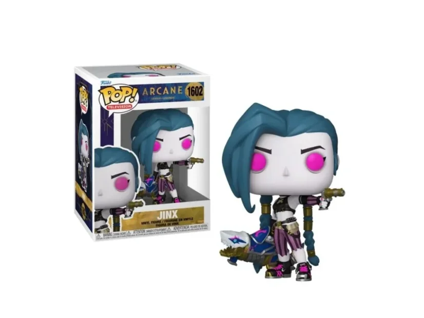Funko Pop! 1602 – Arcane Jinx – sběratelská vinylová figurka z League of Legends Funko Pop! 1602 – Arcane Jinx – sběratelská vinylová figurka z League of Legends