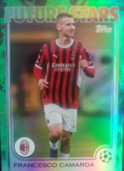 FRANCESCO CAMARDA 2024-25 Topps Chrome UEFA Club Competitions FUTURE STARS- 110/199
