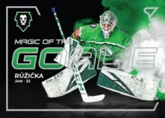 Jan Růžička 21-22 SportZoo Série2 Tipsport ELH Magic of the Goalie