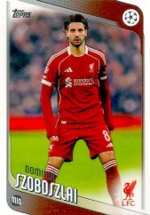 DOMINIK SZOBOSZLAI 2025-26 Topps UEFA Club Competitions