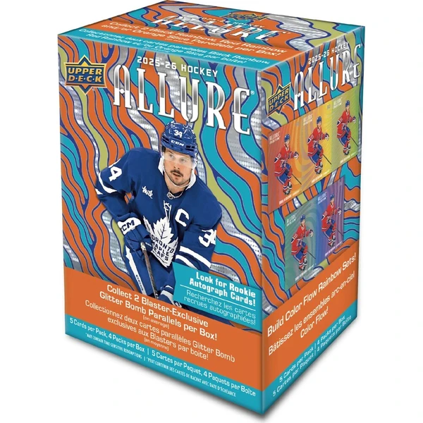 2025-26 Upper Deck Allure Hockey Blaster Box