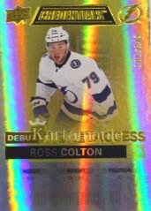 ROSS COLTON 21-22 UD CREDENTIALS-DEBUT TICKET ACCES 105/249
