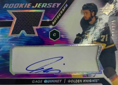GAGE QUINNEY 20-21 SPx Rookie Jersey Autograph /375