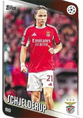 ANDREAS SCHJELDERUP 2025-26 Topps UEFA Club Competitions