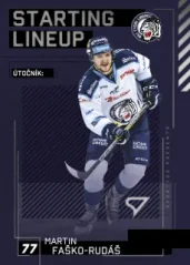 MARTIN FAŠKO-RUDÁŠ 23-24 SportZoo Série2 Tipsport ELH Starting Line-Up