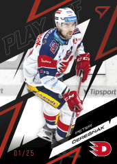 PETER ČEREŠŇÁK SportZoo ELH 2025/26 Play Off Moment Ruby Red 07/25