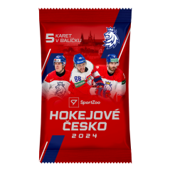 Hobby balíček Hokejové Česko 2024 sběratelských hokejových karet