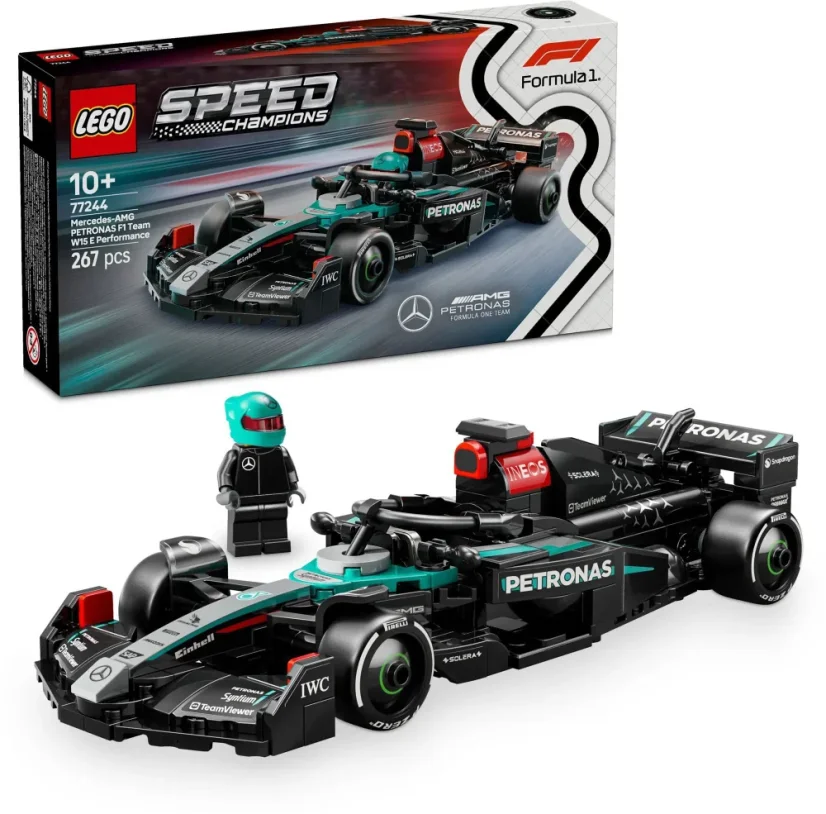 LEGO® Speed Champions 77244 Závodní auto Mercedes-AMG F1® W15