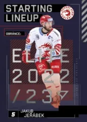 JAKUB JEŘÁBEK 23-24 SportZoo Série2 Tipsport ELH Starting Line-Up