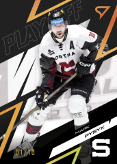 MARK PYSYK SportZoo ELH 2025/26 Play Off Moment Amber Gold 10/10
