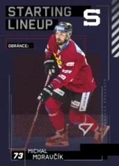 MICHAL MORAVČÍK 23-24 SportZoo Série2 Tipsport ELH Starting Line-Up