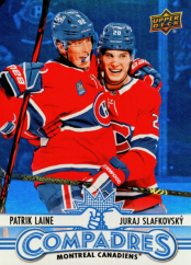 LAINE-SLAFKOVSKY 25-26 UD Hockey Série1 COMPADRES