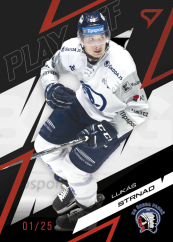LUKÁŠ STRNAD SportZoo ELH 2025/26 Play Off Moment Ruby Red 15/25