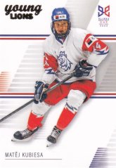 Matěj Kubiesa 2023-24 Legendary Cards Hlinka Gretzky Cup Young Lions