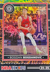 BOGDAN BOGDANOVIC 2024-25 Hoops Haunted Hoops Holo Webs
