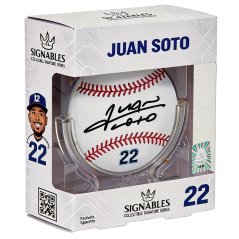 Juan Soto – baseballová memorabilie 14 cm- Signature