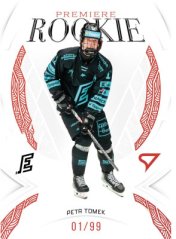 PETR TOMEK SportZoo 2025-26 I.serie Rookie Premiere Garnet Red 62/99