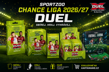 SportZoo Chance Liga 2026/27 Duel: nové fotbalové kartičky jsou tady