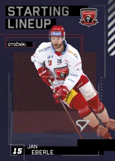 JAN EBERLE 23-24 SportZoo Série2 Tipsport ELH Starting Line-Up