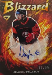 ONDŘEJ NAJMAN SportZoo 2025-26 I.serie Blizzard Red Auto