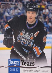 JAROMÍR JÁGR 18-19 UD Ser. 1 YEARS - JJ12