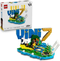 LEGO® Editions 43027 Vini Jr. – Hvězdné momenty fotbalu