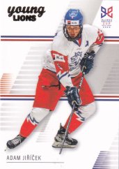 Adam Jiříček 2023-24 Legendary Cards Hlinka Gretzky Cup Young Lions