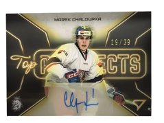 MAREK CHALOUPKA 2026 Hokejové Česko SportZoo Top Prospect AUTO 29/39
