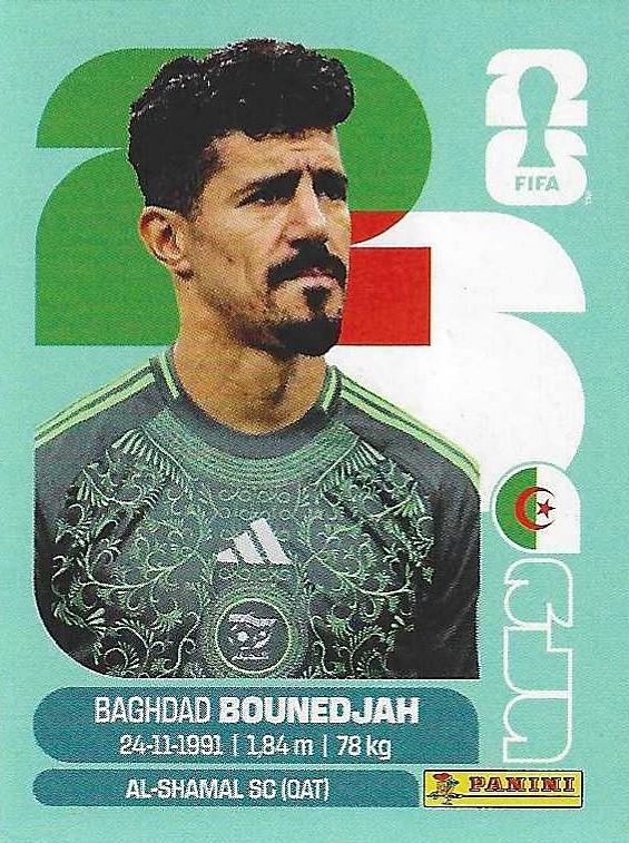 BAGHDAD BOUNEDJAH 2026 Panini FIFA World Cup Stickers