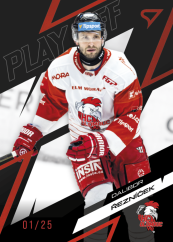 DALIBOR ŘEZNÍČEK SportZoo ELH 2025/26 Play Off Moment Ruby Red 11/25