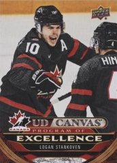 LOGAN STANKOVEN 24-25 UD Hockey Série2 program Excellence