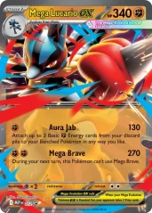 Mega Lucario ex jumbo kartička