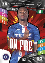 ART QUADRI ADEBAYO ADEDIRAN Chance Liga 2026/27 Duel ON FIRE