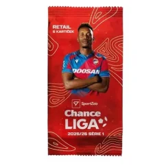Retail balíček fotbalových karet SportZoo Chance Liga 2025/26 – 1. série