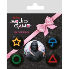 Set odznaků Squid Game