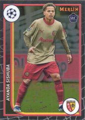 AYANDA SISHUBA 2023-24 Topps Merlin UEFA Club Competitions