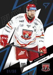 RADOVAN PAVLÍK SportZoo ELH 2025/26 Play Off Azzure Blue 27/50